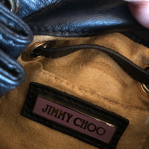 Jimmy Choo Mini Ramona Chain Bag Satchel 💯 - Picture 9 of 13